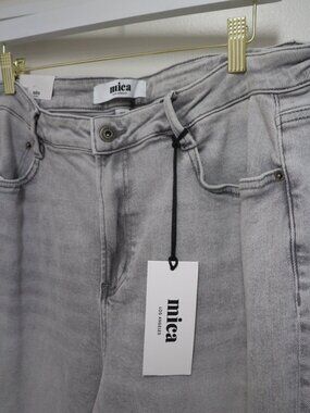 Mica Women's Straight Leg Jeans in Grey